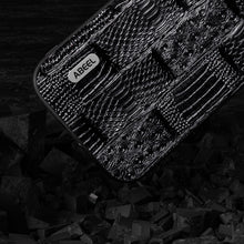 Load image into Gallery viewer, ABEEL Genuine Leather Mahjong Pattern Black Edge Phone Case, For iPhone 15 Pro Max, For iPhone 15 Pro, For iPhone 15 Plus, For iPhone 15