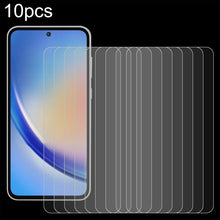 Load image into Gallery viewer, 10pcs 0.26mm 9H 2.5D Tempered Glass Film, For Samsung Galaxy M06 5G, For Samsung Galaxy F06 5G, For Samsung Galaxy A06 5G, For Samsung Galaxy A35 / M35 / A36, For Samsung Galaxy A05s / M14 4G, For Samsung Galaxy F14 4G, For Samsung Galaxy S24 FE 5G    ...