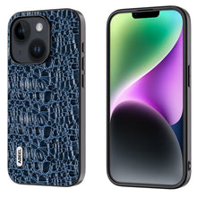 Load image into Gallery viewer, ABEEL Genuine Leather Canopy Black Edge Phone Case, For iPhone 15 Pro Max, For iPhone 15 Pro, For iPhone 15 Plus, For iPhone 15