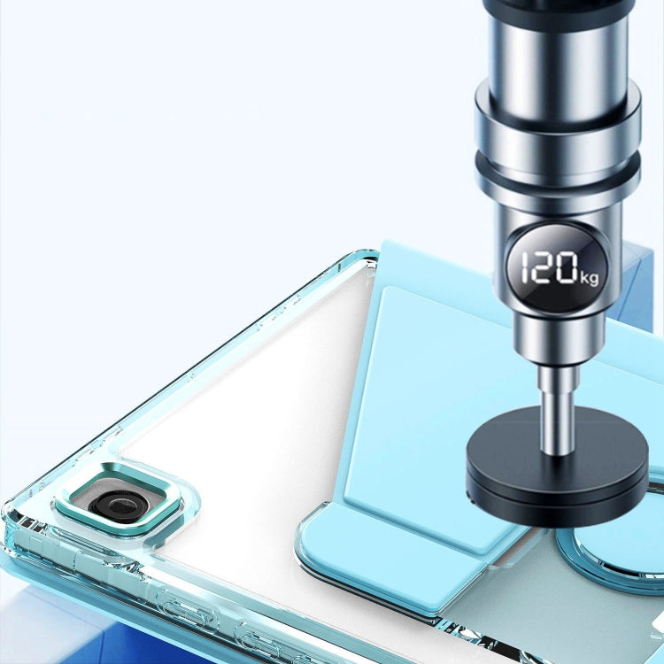 Clear 360 Rotation Stand Smart Leather Tablet Case