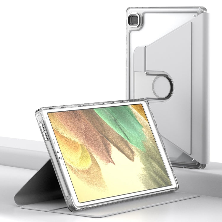 Clear 360 Rotation Stand Smart Leather Tablet Case