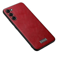 Load image into Gallery viewer, SULADA Shockproof TPU Hybrid Handmade Leather Phone Case, For Samsung Galaxy S25 5G, For Samsung Galaxy S25+ 5G, For Samsung Galaxy S25 Ultra 5G, For Samsung Galaxy S24 Ultra 5G, For Samsung Galaxy S24+ 5G, For Samsung Galaxy S24 5G                    ...