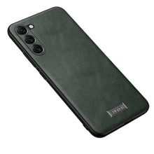 Load image into Gallery viewer, SULADA Shockproof TPU Hybrid Handmade Leather Phone Case