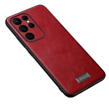 Load image into Gallery viewer, SULADA Shockproof TPU Hybrid Handmade Leather Phone Case, For Samsung Galaxy S25 5G, For Samsung Galaxy S25+ 5G, For Samsung Galaxy S25 Ultra 5G, For Samsung Galaxy S24 Ultra 5G, For Samsung Galaxy S24+ 5G, For Samsung Galaxy S24 5G                    ...