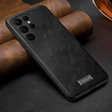 Load image into Gallery viewer, SULADA Shockproof TPU Hybrid Handmade Leather Phone Case, For Samsung Galaxy S25 5G, For Samsung Galaxy S25+ 5G, For Samsung Galaxy S25 Ultra 5G, For Samsung Galaxy S24 Ultra 5G, For Samsung Galaxy S24+ 5G, For Samsung Galaxy S24 5G                    ...