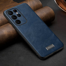 Load image into Gallery viewer, SULADA Shockproof TPU Hybrid Handmade Leather Phone Case, For Samsung Galaxy S25 5G, For Samsung Galaxy S25+ 5G, For Samsung Galaxy S25 Ultra 5G, For Samsung Galaxy S24 Ultra 5G, For Samsung Galaxy S24+ 5G, For Samsung Galaxy S24 5G                    ...