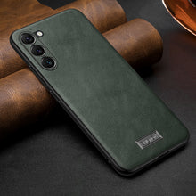 Load image into Gallery viewer, SULADA Shockproof TPU Hybrid Handmade Leather Phone Case, For Samsung Galaxy S25 5G, For Samsung Galaxy S25+ 5G, For Samsung Galaxy S25 Ultra 5G, For Samsung Galaxy S24 Ultra 5G, For Samsung Galaxy S24+ 5G, For Samsung Galaxy S24 5G                    ...