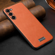 Load image into Gallery viewer, SULADA Shockproof TPU Hybrid Handmade Leather Phone Case, For Samsung Galaxy S25 5G, For Samsung Galaxy S25+ 5G, For Samsung Galaxy S25 Ultra 5G, For Samsung Galaxy S24 Ultra 5G, For Samsung Galaxy S24+ 5G, For Samsung Galaxy S24 5G                    ...