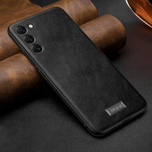 Load image into Gallery viewer, SULADA Shockproof TPU Hybrid Handmade Leather Phone Case, For Samsung Galaxy S25 5G, For Samsung Galaxy S25+ 5G, For Samsung Galaxy S25 Ultra 5G, For Samsung Galaxy S24 Ultra 5G, For Samsung Galaxy S24+ 5G, For Samsung Galaxy S24 5G                    ...