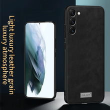 Load image into Gallery viewer, SULADA Shockproof TPU Hybrid Handmade Leather Phone Case, For Samsung Galaxy S23 5G