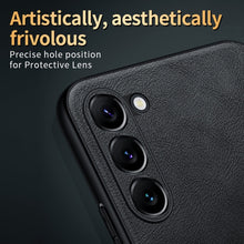 Load image into Gallery viewer, SULADA Shockproof TPU Hybrid Handmade Leather Phone Case, For Samsung Galaxy S23 5G