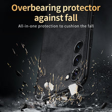 Load image into Gallery viewer, SULADA Shockproof TPU Hybrid Handmade Leather Phone Case, For Samsung Galaxy S23 5G