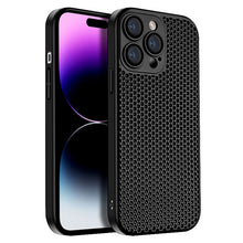 Load image into Gallery viewer, Honeycomb Radiating PC Phone Case, For iPhone 14 Plus, For iPhone 14, For iPhone 14 Pro, For iPhone 14 Pro Max, For iPhone 13 Pro Max, For iPhone 13 Pro