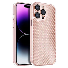 Load image into Gallery viewer, Honeycomb Radiating PC Phone Case, For iPhone 14 Plus, For iPhone 14, For iPhone 14 Pro, For iPhone 14 Pro Max, For iPhone 13 Pro Max, For iPhone 13 Pro