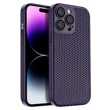 Load image into Gallery viewer, Honeycomb Radiating PC Phone Case, For iPhone 14 Plus, For iPhone 14, For iPhone 14 Pro, For iPhone 14 Pro Max, For iPhone 13 Pro Max, For iPhone 13 Pro