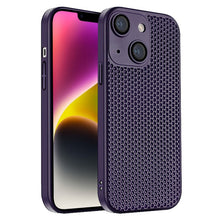 Load image into Gallery viewer, Honeycomb Radiating PC Phone Case, For iPhone 14 Plus, For iPhone 14, For iPhone 14 Pro, For iPhone 14 Pro Max, For iPhone 13 Pro Max, For iPhone 13 Pro