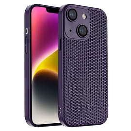 Honeycomb Radiating PC Phone Case, For iPhone 14 Plus, For iPhone 14, For iPhone 14 Pro, For iPhone 14 Pro Max, For iPhone 13 Pro Max, For iPhone 13 Pro