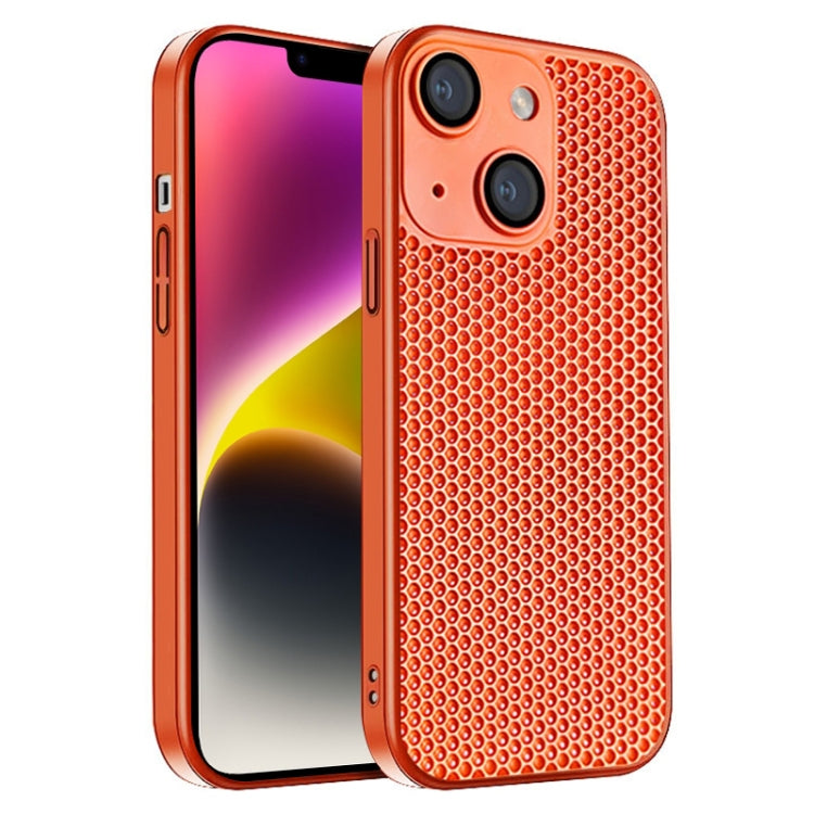 Honeycomb Radiating PC Phone Case, For iPhone 14 Plus, For iPhone 14, For iPhone 14 Pro, For iPhone 14 Pro Max, For iPhone 13 Pro Max, For iPhone 13 Pro