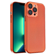 Load image into Gallery viewer, Honeycomb Radiating PC Phone Case, For iPhone 14 Plus, For iPhone 14, For iPhone 14 Pro, For iPhone 14 Pro Max, For iPhone 13 Pro Max, For iPhone 13 Pro