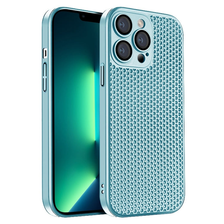 Honeycomb Radiating PC Phone Case, For iPhone 14 Plus, For iPhone 14, For iPhone 14 Pro, For iPhone 14 Pro Max, For iPhone 13 Pro Max, For iPhone 13 Pro