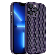 Load image into Gallery viewer, Honeycomb Radiating PC Phone Case, For iPhone 14 Plus, For iPhone 14, For iPhone 14 Pro, For iPhone 14 Pro Max, For iPhone 13 Pro Max, For iPhone 13 Pro