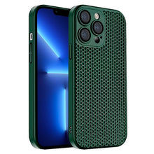 Load image into Gallery viewer, Honeycomb Radiating PC Phone Case, For iPhone 14 Plus, For iPhone 14, For iPhone 14 Pro, For iPhone 14 Pro Max, For iPhone 13 Pro Max, For iPhone 13 Pro