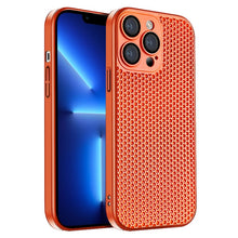 Load image into Gallery viewer, Honeycomb Radiating PC Phone Case, For iPhone 14 Plus, For iPhone 14, For iPhone 14 Pro, For iPhone 14 Pro Max, For iPhone 13 Pro Max, For iPhone 13 Pro