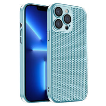 Load image into Gallery viewer, Honeycomb Radiating PC Phone Case, For iPhone 14 Plus, For iPhone 14, For iPhone 14 Pro, For iPhone 14 Pro Max, For iPhone 13 Pro Max, For iPhone 13 Pro