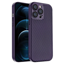 Load image into Gallery viewer, Honeycomb Radiating PC Phone Case, For iPhone 13, For iPhone 12, For iPhone 12 Pro Max, For iPhone 12 Pro, For iPhone 11 Pro Max, For iPhone 11