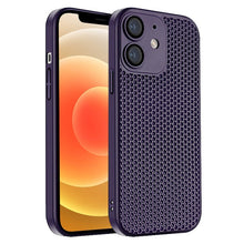 Load image into Gallery viewer, Honeycomb Radiating PC Phone Case, For iPhone 13, For iPhone 12, For iPhone 12 Pro Max, For iPhone 12 Pro, For iPhone 11 Pro Max, For iPhone 11