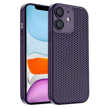 Load image into Gallery viewer, Honeycomb Radiating PC Phone Case, For iPhone 13, For iPhone 12, For iPhone 12 Pro Max, For iPhone 12 Pro, For iPhone 11 Pro Max, For iPhone 11