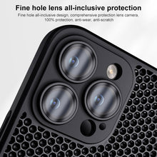 Load image into Gallery viewer, Honeycomb Radiating PC Phone Case, For iPhone 14 Plus, For iPhone 14, For iPhone 14 Pro, For iPhone 14 Pro Max, For iPhone 13 Pro Max, For iPhone 13 Pro