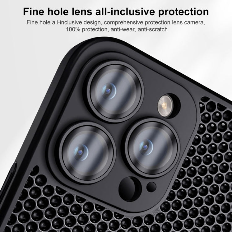 Honeycomb Radiating PC Phone Case, For iPhone 13, For iPhone 12, For iPhone 12 Pro Max, For iPhone 12 Pro, For iPhone 11 Pro Max, For iPhone 11