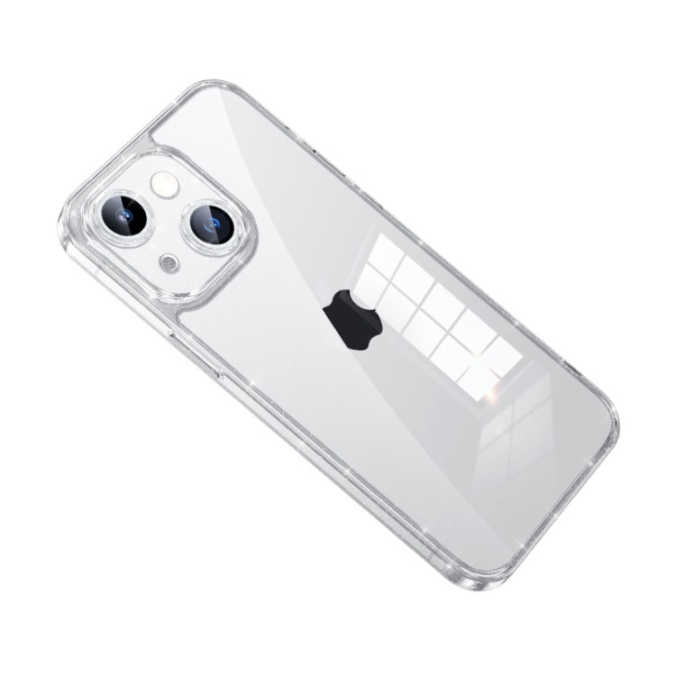 SULADA Glittery TPU + Tempered Glass Phone Case, For iPhone 14 Plus, For iPhone 14, For iPhone 14 Pro, For iPhone 14 Pro Max