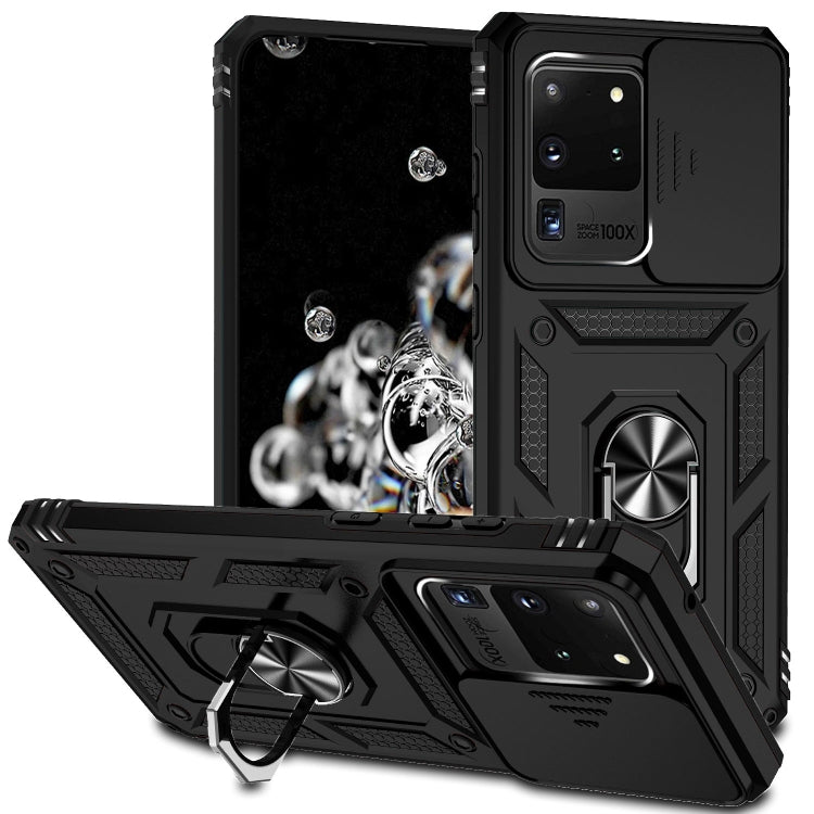 Sliding Camshield Holder Phone Case, For Samsung Galaxy A42 5G, For Samsung Galaxy Note20 Ultra, For Samsung Galaxy Note20, For Samsung Galaxy A21s, For Samsung Galaxy S20 Ultra, For Samsung Galaxy S20