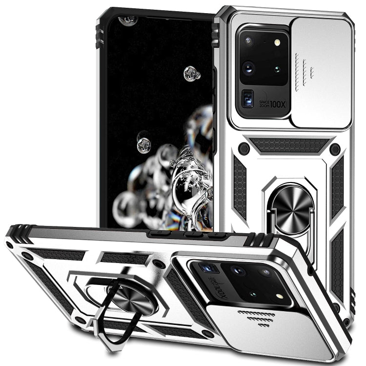 Sliding Camshield Holder Phone Case, For Samsung Galaxy A42 5G, For Samsung Galaxy Note20 Ultra, For Samsung Galaxy Note20, For Samsung Galaxy A21s, For Samsung Galaxy S20 Ultra, For Samsung Galaxy S20