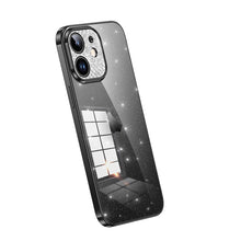 Load image into Gallery viewer, SULADA Electroplated Transparent Glittery TPU Phone Case, For iPhone 12 Pro Max, For iPhone 11