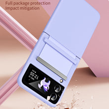 Load image into Gallery viewer, PC Skin Feel Hinge Shockproof Protective Phone Case, For Samsung Galaxy Flip4, For Samsung Galaxy Flip5