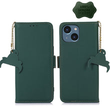 Load image into Gallery viewer, Genuine Leather Magnetic RFID Leather Phone Case, For iPhone 16 Pro Max, For iPhone 16 Pro, For iPhone 15 Pro Max, For iPhone 15 Pro, For iPhone 15 Plus, For iPhone 15
