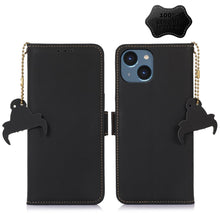 Load image into Gallery viewer, Genuine Leather Magnetic RFID Leather Phone Case, For iPhone 16 Pro Max, For iPhone 16 Pro, For iPhone 15 Pro Max, For iPhone 15 Pro, For iPhone 15 Plus, For iPhone 15