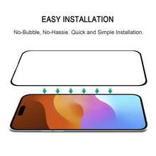 Load image into Gallery viewer, 25pcs Full Glue Screen Tempered Glass Film, For iPhone 15 Pro Max, For iPhone 15 Pro, For iPhone 15 Plus, For iPhone 15