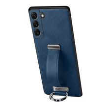 Load image into Gallery viewer, SULADA PC Hybrid Leather Texture Skin Feel Shockproof Phone Case, For Samsung Galaxy S23 5G