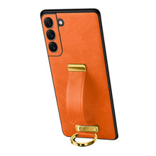 Load image into Gallery viewer, SULADA PC Hybrid Leather Texture Skin Feel Shockproof Phone Case, For Samsung Galaxy S23 5G