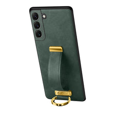 Load image into Gallery viewer, SULADA PC Hybrid Leather Texture Skin Feel Shockproof Phone Case, For Samsung Galaxy S23 5G