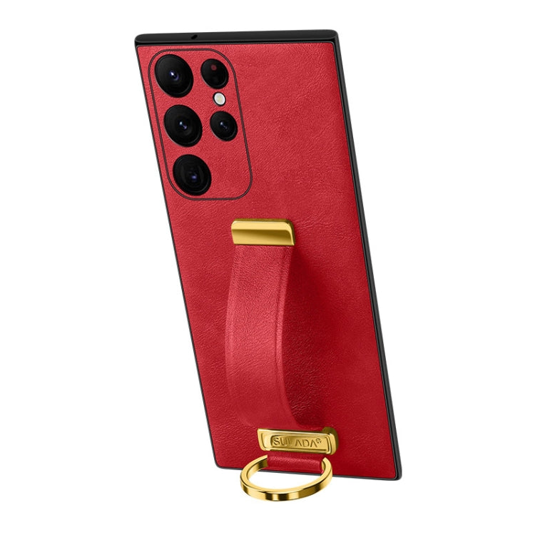 SULADA PC Hybrid Leather Texture Skin Feel Shockproof Phone Case, For Samsung Galaxy S25 5G, For Samsung Galaxy S25+ 5G, For Samsung Galaxy S25 Ultra 5G, For Samsung Galaxy S24 Ultra 5G, For Samsung Galaxy S24+ 5G, For Samsung Galaxy S24 5G            ...