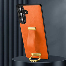 Load image into Gallery viewer, SULADA PC Hybrid Leather Texture Skin Feel Shockproof Phone Case, For Samsung Galaxy S25 5G, For Samsung Galaxy S25+ 5G, For Samsung Galaxy S25 Ultra 5G, For Samsung Galaxy S24 Ultra 5G, For Samsung Galaxy S24+ 5G, For Samsung Galaxy S24 5G            ...