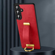 Load image into Gallery viewer, SULADA PC Hybrid Leather Texture Skin Feel Shockproof Phone Case, For Samsung Galaxy S25 5G, For Samsung Galaxy S25+ 5G, For Samsung Galaxy S25 Ultra 5G, For Samsung Galaxy S24 Ultra 5G, For Samsung Galaxy S24+ 5G, For Samsung Galaxy S24 5G            ...