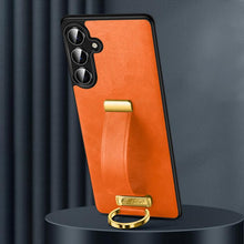 Load image into Gallery viewer, SULADA PC Hybrid Leather Texture Skin Feel Shockproof Phone Case, For Samsung Galaxy S25 5G, For Samsung Galaxy S25+ 5G, For Samsung Galaxy S25 Ultra 5G, For Samsung Galaxy S24 Ultra 5G, For Samsung Galaxy S24+ 5G, For Samsung Galaxy S24 5G            ...
