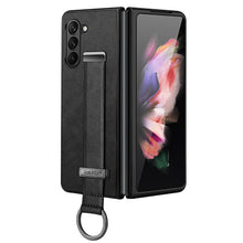 Load image into Gallery viewer, SULADA PC Hybrid Leather Texture Skin Feel Shockproof Phone Case, For Samsung Galaxy Z Flip7 FE / Flip6, For Samsung Galaxy Z Fold6, For Samsung Galaxy Z Fold5, For Samsung Galaxy Flip5