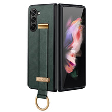 Load image into Gallery viewer, SULADA PC Hybrid Leather Texture Skin Feel Shockproof Phone Case, For Samsung Galaxy Z Flip7 FE / Flip6, For Samsung Galaxy Z Fold6, For Samsung Galaxy Z Fold5, For Samsung Galaxy Flip5